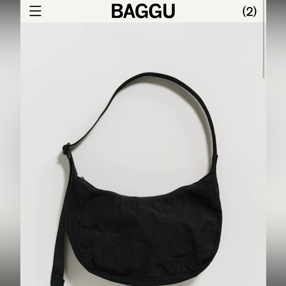 BAGGU medium crescent bag